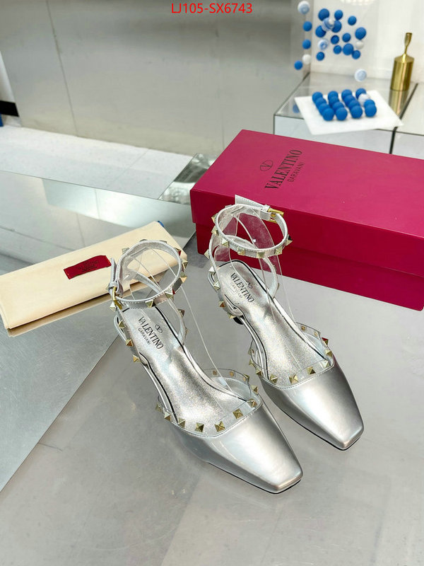 Women Shoes-Valentino 2024 replica ID: SX6743 $: 105USD