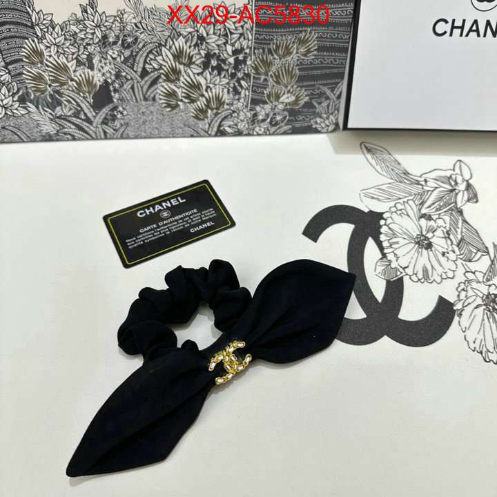 Hair band-Chanel high quality replica designer ID: AC5830 $: 29USD