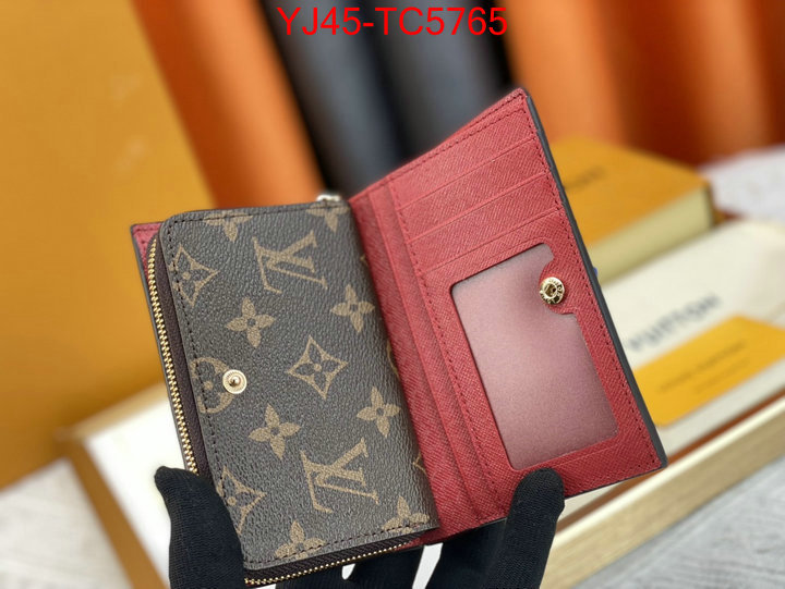 LV Bags(4A)-Wallet can i buy replica ID: TC5765 $: 45USD,