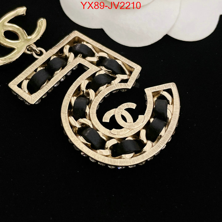 Jewelry-Chanel top perfect fake ID: JV2210 $: 89USD