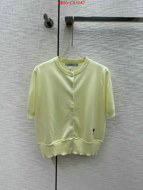 Clothing-Dior first top ID: CX7047 $: 85USD