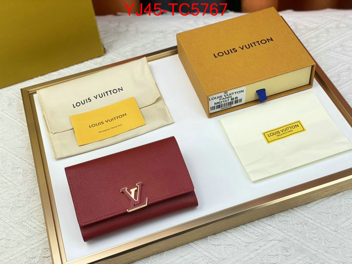 LV Bags(4A)-Wallet shop cheap high quality 1:1 replica ID: TC5767 $: 45USD,