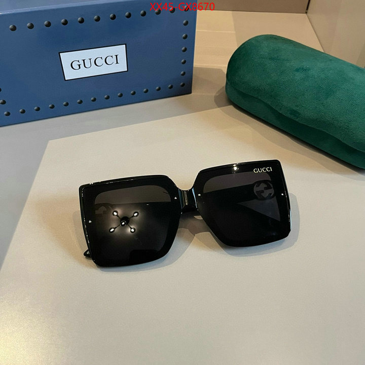 Glasses-Gucci online store ID: GX8670 $: 45USD