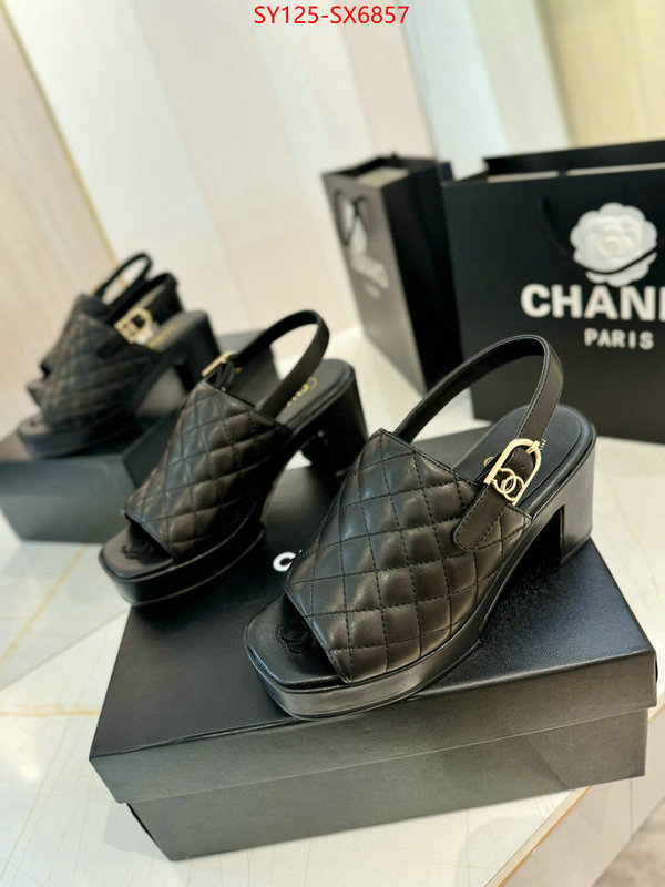 Women Shoes-Chanel replcia cheap ID: SX6857 $: 125USD