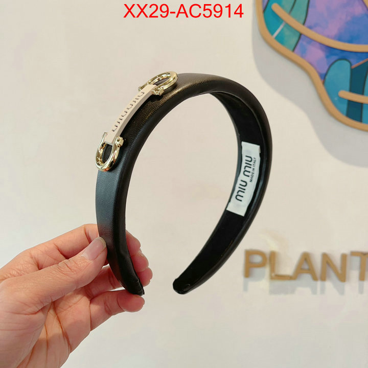 Hair band-MIU MIU 2024 luxury replicas ID: AC5914 $: 29USD