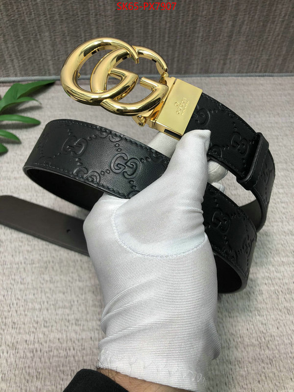 Belts-Gucci highest quality replica ID: PX7907 $: 65USD