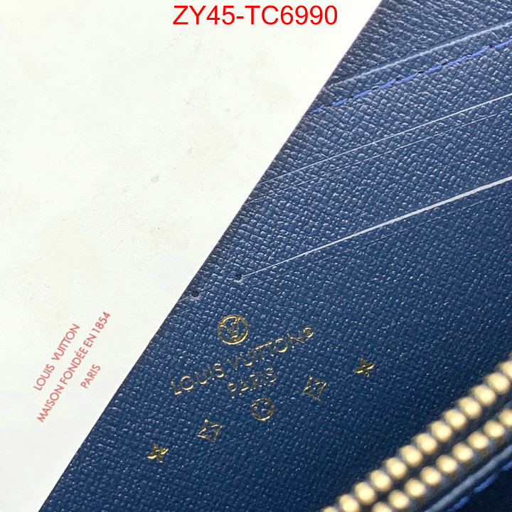 LV Bags(4A)-Wallet buy best quality replica ID: TC6990 $: 45USD,