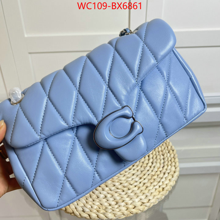 Coach Bags(4A)-Diagonal high quality happy copy ID: BX6861 $: 109USD,