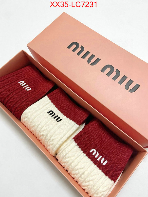 Sock-Miu Miu the best ID: LC7231 $: 35USD