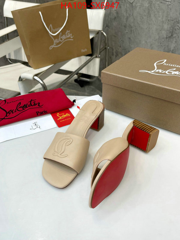 Women Shoes-Christian Louboutin designer fake ID: SX6947 $: 109USD