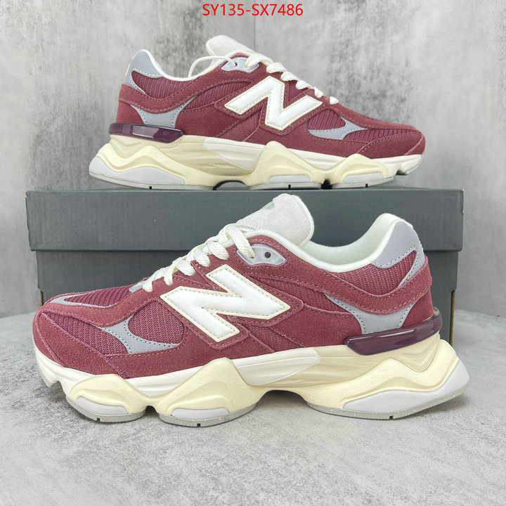 Men Shoes-New Balance luxury fashion replica designers ID: SX7486 $: 135USD