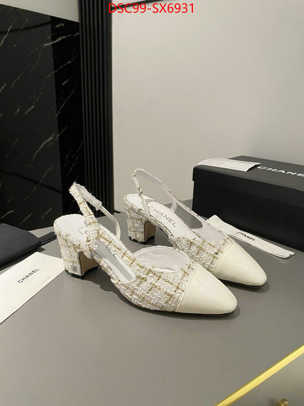 Women Shoes-Chanel knockoff highest quality ID: SX6931 $: 99USD