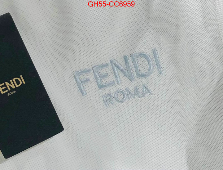 Clothing-Fendi best quality replica ID: CC6959 $: 55USD