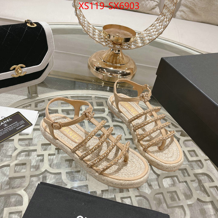 Women Shoes-Chanel fake high quality ID: SX6903 $: 119USD