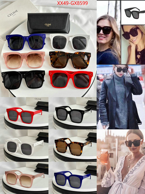 Glasses-CELINE designer replica ID: GX8599 $: 49USD