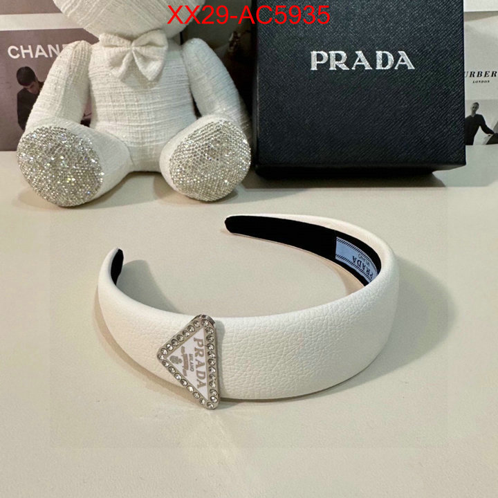 Hair band-Prada best quality fake ID: AC5935 $: 29USD