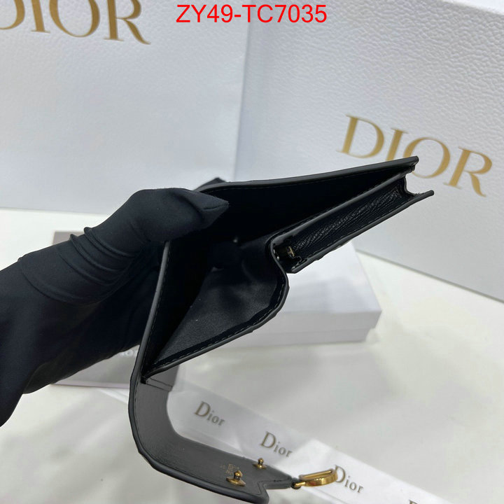 Dior Bags(4A)-Wallet- where to buy fakes ID: TC7035 $: 49USD,