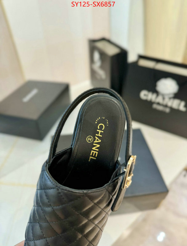 Women Shoes-Chanel replcia cheap ID: SX6857 $: 125USD