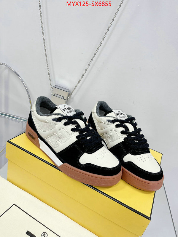 Men Shoes-Fendi best replica 1:1 ID: SX6855 $: 125USD