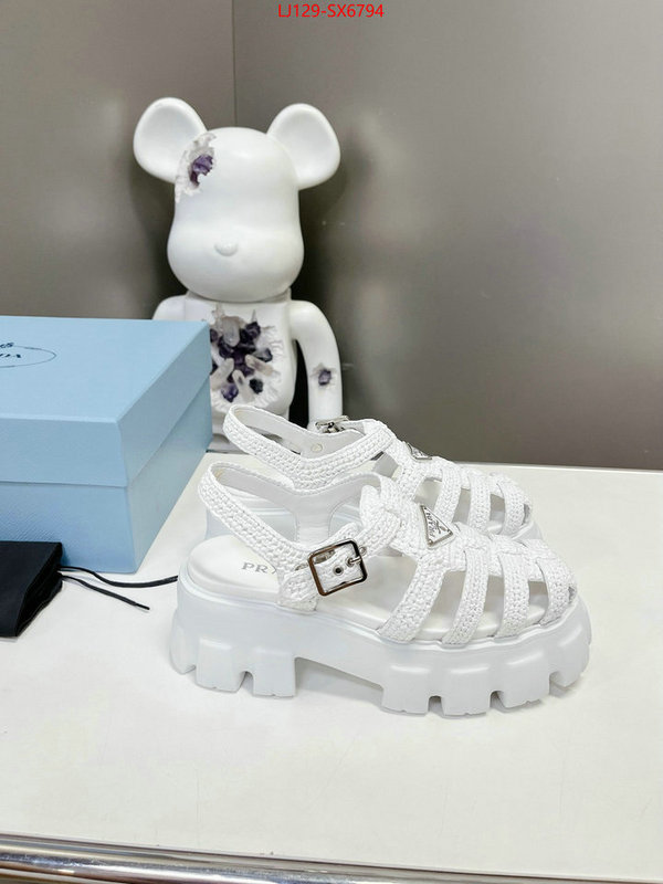 Women Shoes-Prada top grade ID: SX6794 $: 129USD