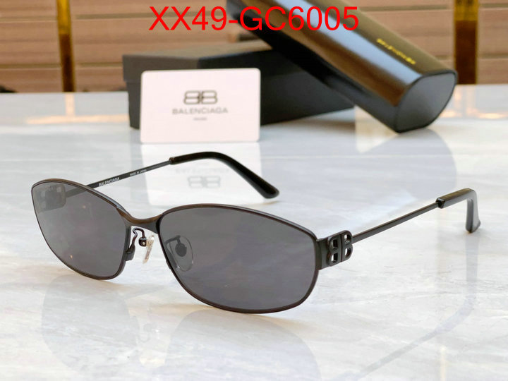 Glasses-Balenciaga top quality designer replica ID: GC6005 $: 49USD