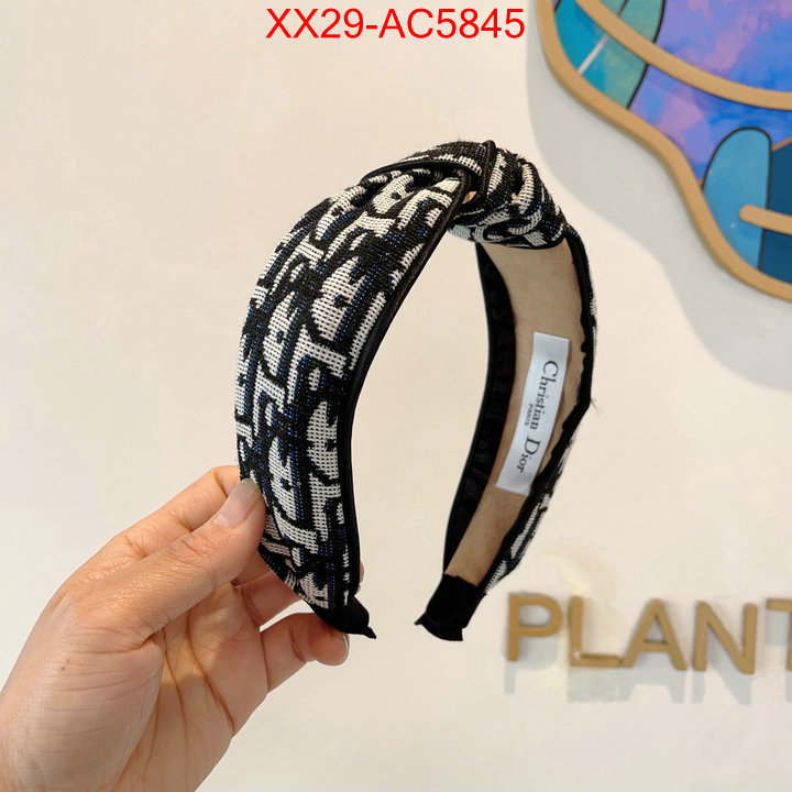 Hair band-Dior top quality fake ID: AC5845 $: 29USD