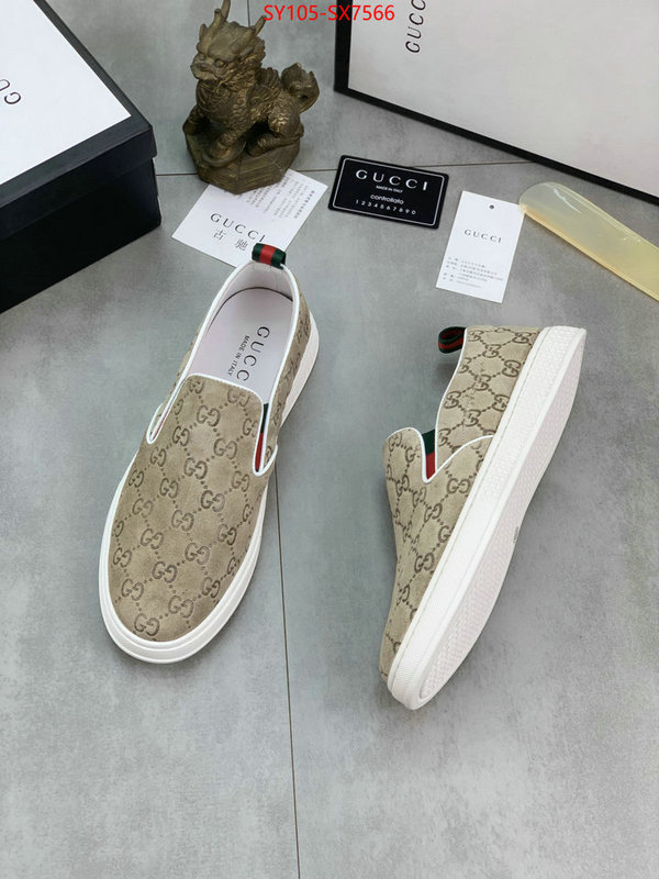 Men Shoes-Gucci quality aaaaa replica ID: SX7566 $: 105USD