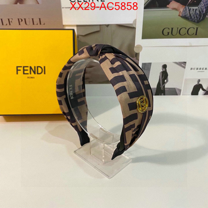 Hair band-Fendi where quality designer replica ID: AC5858 $: 29USD