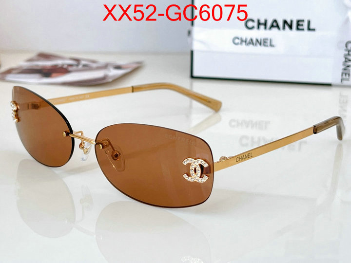 Glasses-Chanel what best replica sellers ID: GC6075 $: 52USD