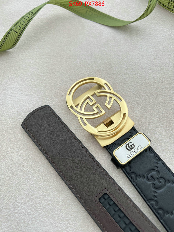 Belts-Gucci exclusive cheap ID: PX7886 $: 69USD