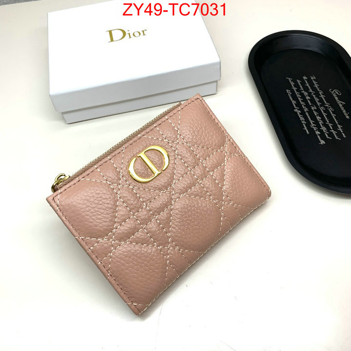 Dior Bags(4A)-Wallet- the online shopping ID: TC7031 $: 49USD,