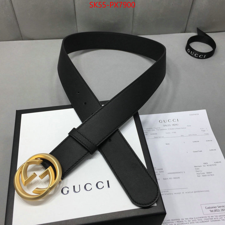 Belts-Gucci cheap replica designer ID: PX7900 $: 55USD