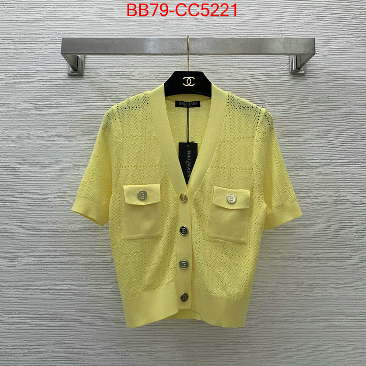 Clothing-Balmain buy 2024 replica ID: CC5221 $: 79USD