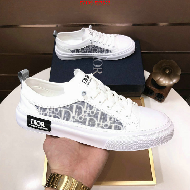 Men shoes-Dior how to find replica shop ID: SX7536 $: 109USD