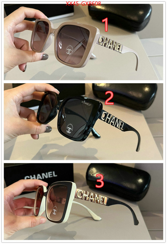 Glasses-Chanel what is a counter quality ID: GX8608 $: 45USD