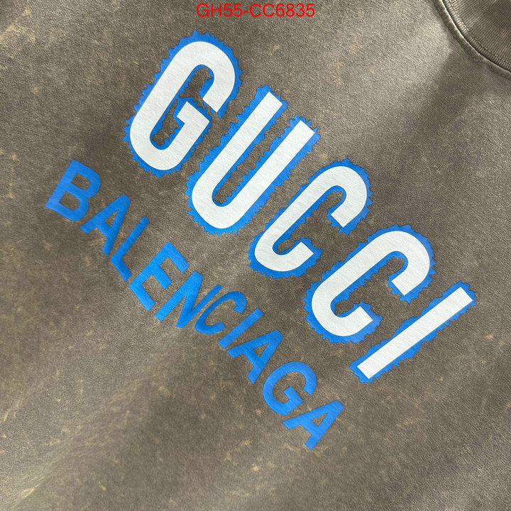 Clothing-Gucci replica best ID: CC6835 $: 55USD