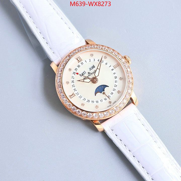 Watch(TOP)-Blancpain designer fake ID: WX8273 $: 639USD