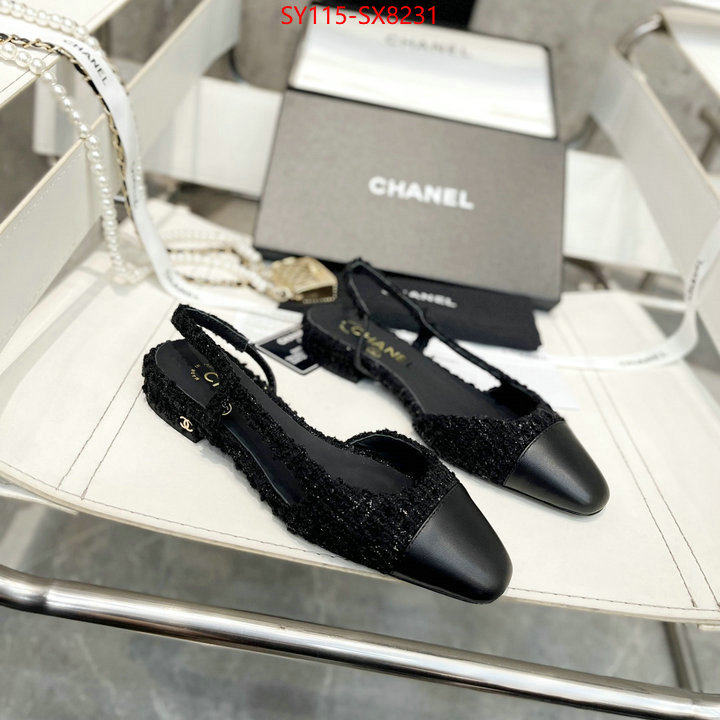 Women Shoes-Chanel buy 2024 replica ID: SX8231 $: 115USD