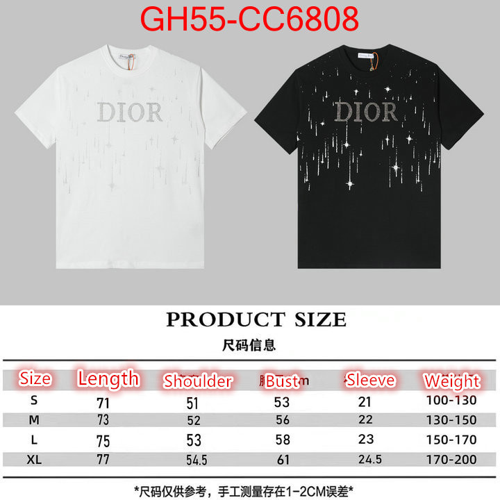 Clothing-Dior cheap ID: CC6808 $: 55USD