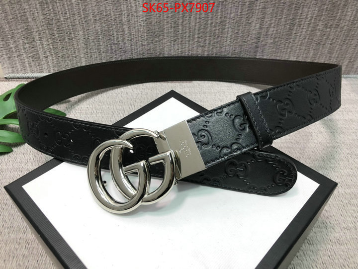 Belts-Gucci highest quality replica ID: PX7907 $: 65USD