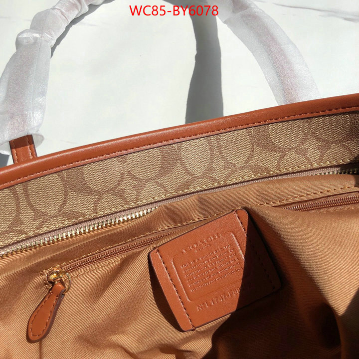 Coach Bags(4A)-Tote- buy best quality replica ID: BY6078 $: 85USD,