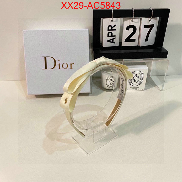 Hair band-Dior 2024 perfect replica designer ID: AC5843 $: 29USD