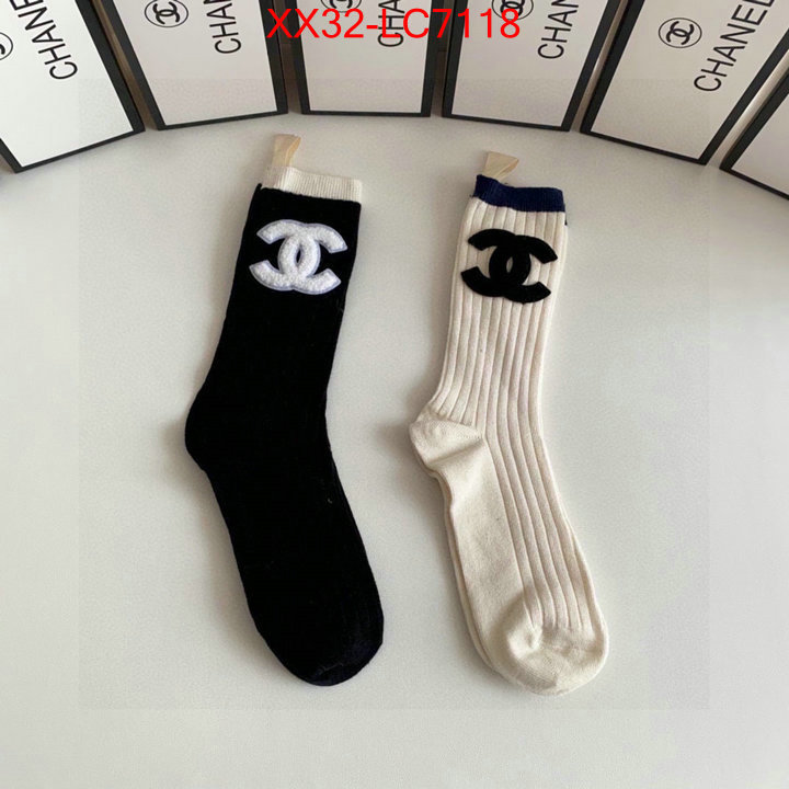 Sock-Chanel buy 2024 replica ID: LC7118 $: 32USD