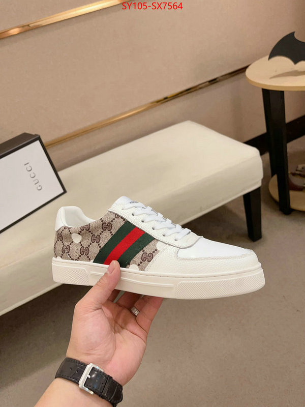 Men Shoes-Gucci can i buy replica ID: SX7564 $: 105USD