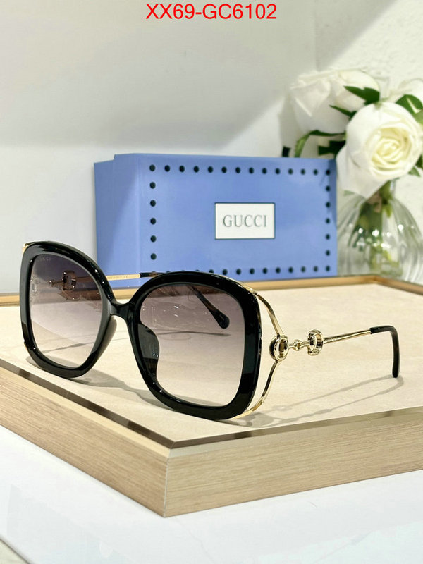 Glasses-Gucci aaaaa replica designer ID: GC6102 $: 69USD