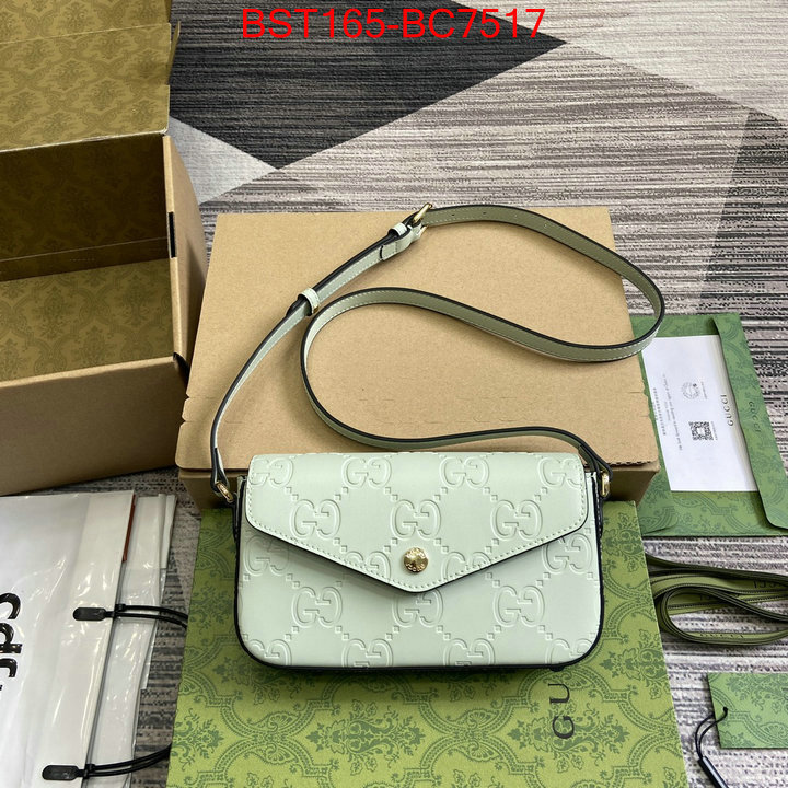 Gucci Bags(TOP)-Crossbody- where to buy high quality ID: BC7517 $: 165USD,