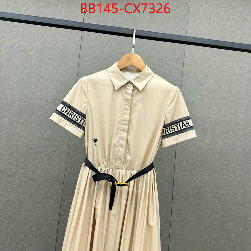 Clothing-Dior can you buy knockoff ID: CX7326 $: 145USD