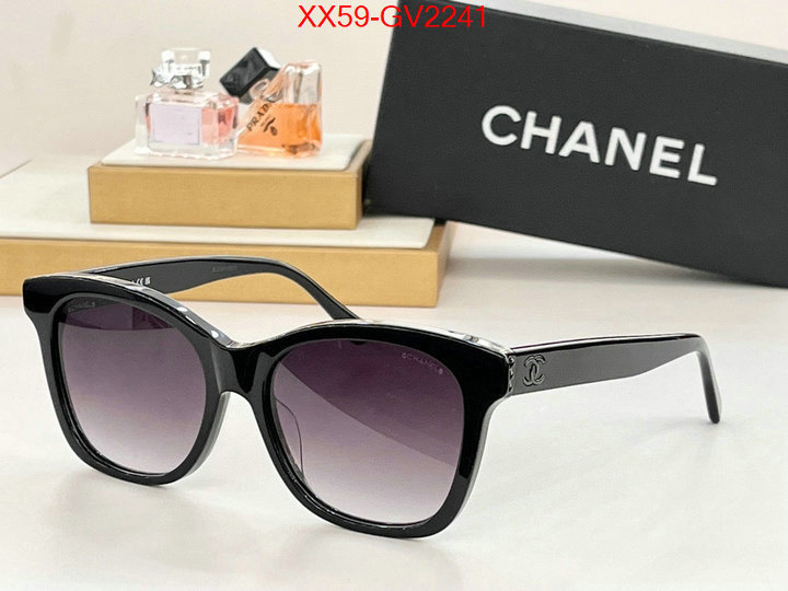 Glasses-Chanel what's the best to buy replica ID: GV2241 $: 59USD