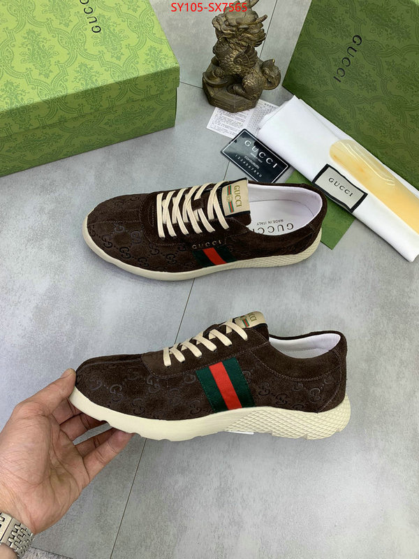 Men Shoes-Gucci 1:1 clone ID: SX7565 $: 105USD