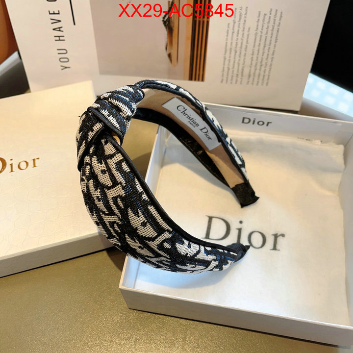 Hair band-Dior top quality fake ID: AC5845 $: 29USD